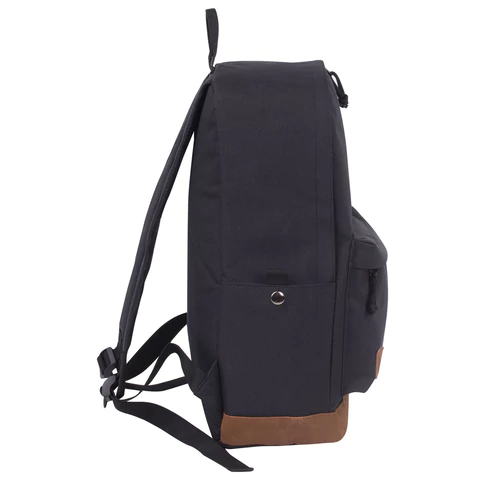 Рюкзак BRAUBERG URBAN универсальный, "Black Melange", черный, 43х30х17 см, 228841