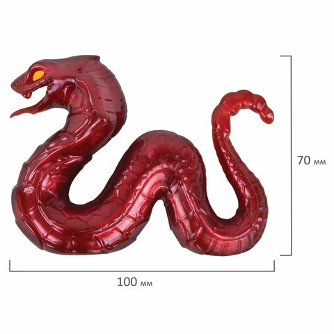 Фигурка-антистресс тянучка "Змея", ассорти 4 вида, JOLLY JOT (ДЖОЛЛИ ДЖОТ), 665951