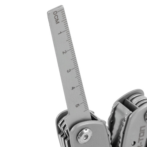 Мультитул армейский туристический с сумкой "22 в 1", пассатижи + 11 бит, нож, ТЕХ-ТОП, 671242