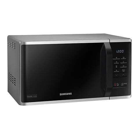 Микроволновая печь SAMSUNG MS23K3513AS/BW, объем 23 л, мощность 800 Вт, механическое управление