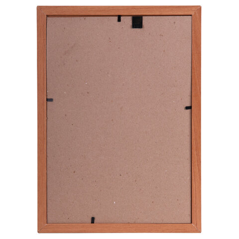 Рамка НЕБЬЮЩАЯСЯ 21х30 см, МДФ под дерево, багет 17 мм, светлое дерево, акриловый экран, STAFF "Carven", 391213