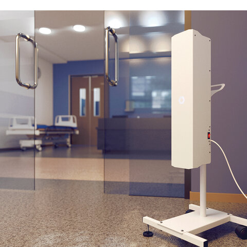 Рециркулятор БАКТЕРИЦИДНЫЙ (НДС 20%) ОВУ-03-1 "Солнечный Бриз-3-1", УФ лампа 1х15 Вт, 60 м3/час, 602012