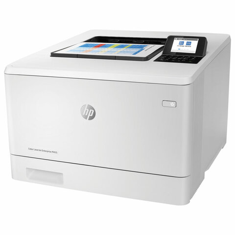 Принтер лазерный ЦВЕТНОЙ HP Color LJ Enterprise M455dn А4, 27 стр./мин., 55000 стр./мес., ДУПЛЕКС, ДАПД, сетевая карта, 3PZ95A