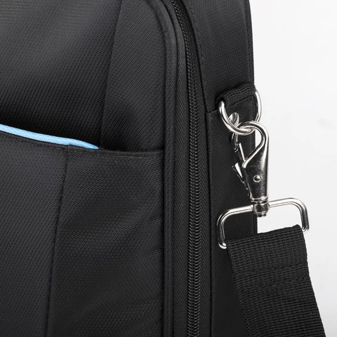 Сумка портфель BRAUBERG SYDNEY с отделением для ноутбука 17,3", откидная крышка, черная, 34х44х6 см, 240449