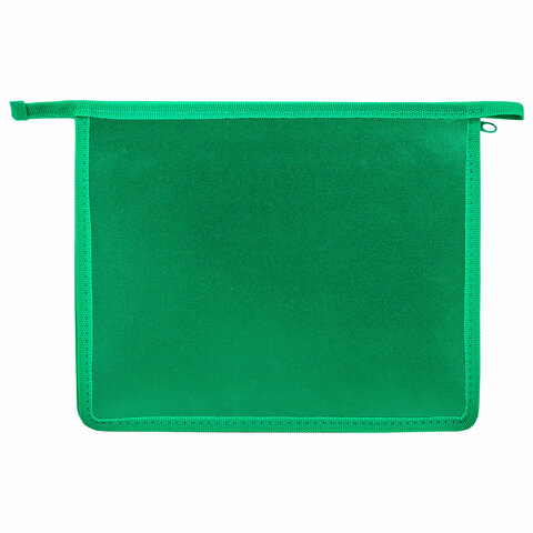 Папка для тетрадей ПИФАГОР А5, 1 отделение, пластик, на молнии, "Football match", 273329