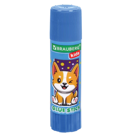 Клей-карандаш "Anime" 9 г, ВЫГОДНАЯ УПАКОВКА, BRAUBERG KIDS, 3 штуки на блистере, 272471