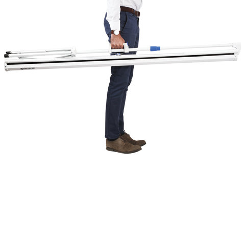 Экран проекционный на треноге (150х200 см), матовый, 4:3, BRAUBERG "TRIPOD", 236732