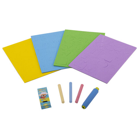 Мольберт растущий для мела/магнитно-маркерный, 53х46 см, BRAUBERG "NIKA KIDS", светофор, 238051