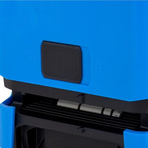 Датер самонаборный, 2 строки + дата, оттиск 41х24 мм, сине-красный, TRODAT 4750, касса в комплекте, 4755