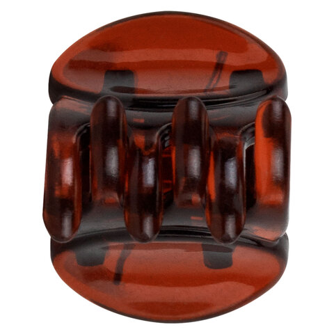 Крабы для волос НАБОР 12 шт., 0,8 см, черный, коричневый MONTE VITA (МОНТЕ ВИТА), 457026