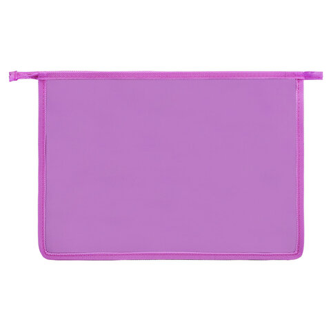 Папка для тетрадей ЮНЛАНДИЯ А4, 1 отделение, пластик, на молнии, "Cat squad", 273347