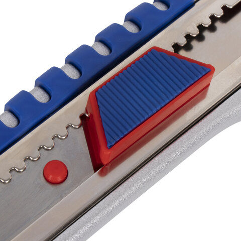 Нож универсальный мощный 25 мм BRAUBERG "Professional", металлический корпус, 237448