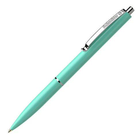 Ручка шариковая автоматическая SCHNEIDER (Германия) "K15 Pastel", СИНЯЯ, пастель ассорти, узел 1 мм, 130840