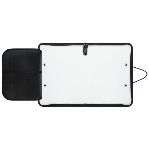 Папка для труда на молнии с ручками ПИФАГОР А4, 1 отделение, пластик, органайзер, "Car flash", 272231