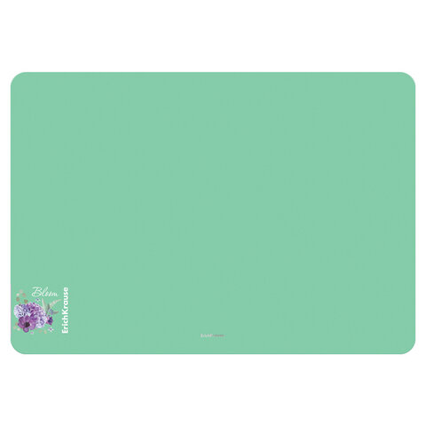 Коврик-подкладка настольный ERICH KRAUSE "Matt Pastel Bloom", A2 (660х440 мм), ассорти, 61241