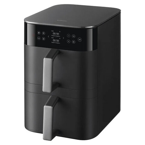 Аэрогриль XIAOMI Smart Double Stack Air Fryer 12 л, 2800 Вт, 14 программ, BHR0883EU
