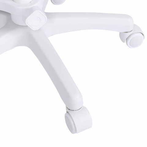 Кресло детское с подставкой для ног BRABIX "Toy MG-205", сетка/ткань TW, голубое, 533152