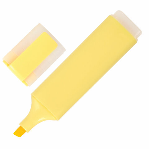 Набор текстовыделителей 4 ЦВЕТА, BRAUBERG "ORIGINAL PASTEL", линия письма 1-5 мм, 151697