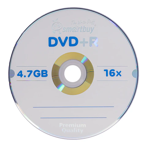 Диски DVD+R (плюс) SMARTBUY, 4,7 Гб, 16x, Cake Box (упаковка на шпиле), КОМПЛЕКТ 50 шт., SBDVPR50