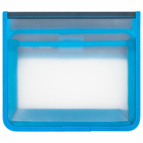 Папка для тетрадей ЮНЛАНДИЯ А5, пластик, 2 отделения, клапан на липучке, "No limit", 273334