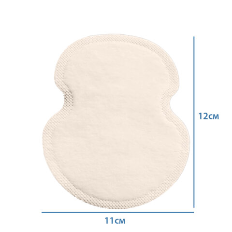 Вкладыши от пота, прокладки для подмышек, 24 шт., бежевый цвет, размер L, DASWERK (ДАСВЕРК), 609983