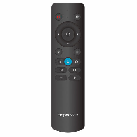 Телевизор TOPDEVICE TDTV24CS03H_BK, 24'' (60 см), 1366x768, HD, 16:9, SmartTV, Wi-Fi, Bluetooth, черный