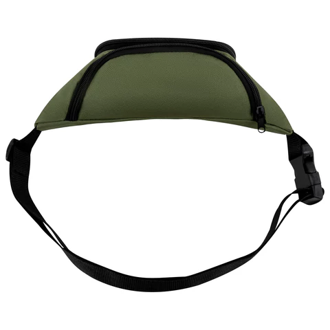 Сумка на пояс HEIKKI RIO (ХЕЙКИ), карман, регулируемый ремень, хаки, 30х12x10 см, 272616