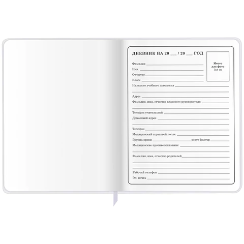 Дневник 1-4 класс 48 л., кожзам (гибкая), печать, фольга, ЮНЛАНДИЯ, "Лисёнок", 106216