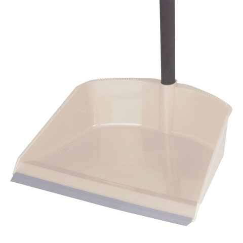 Совок для мусора + щетка, рукоятки 80 см, пластик, "ЛЕНИВКА", IDEA, М5177, М 5177