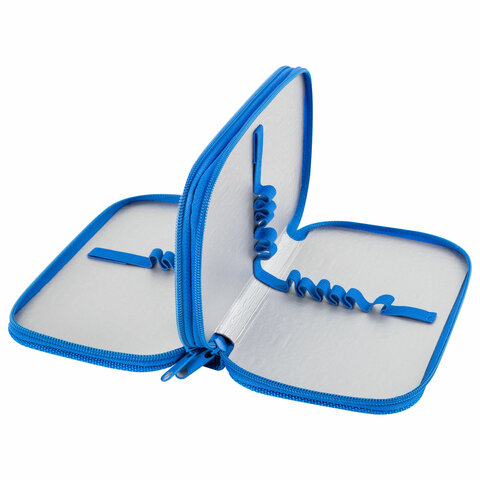 Пенал ЮНЛАНДИЯ, 2 отделения, картон с эффектом soft-touch, 19х11 см, "Rule breaker", 273498