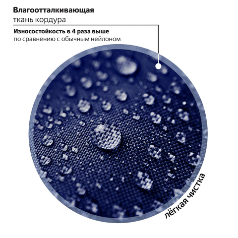 Рюкзак BRAUBERG INTENT, 2 отделения, 4 кармана, "Navy blue", 39х27х14 см, 273113
