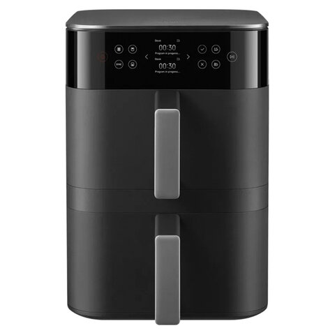 Аэрогриль XIAOMI Smart Double Stack Air Fryer 12 л, 2800 Вт, 14 программ, BHR0883EU