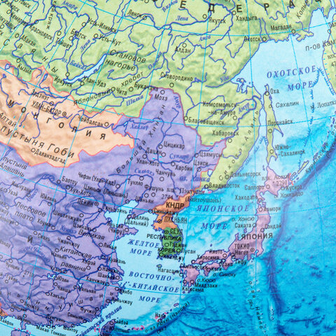 Глобус политический GLOBEN "Классик Евро", 25 см, с подсветкой, Ке012500190