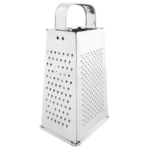 Терка 4 грани 22х11х8,5 см, белая жесть, BOOMHOUSE (БУМХАУС) Classic, 701858
