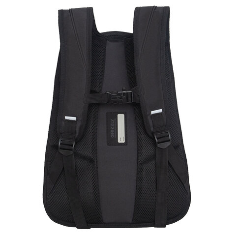 Рюкзак GRIZZLY школьный, анатомическая спинка, 2 отделения, для мальчиков, "ORIGINAL", 43х31х20 см, RU-531-1/1