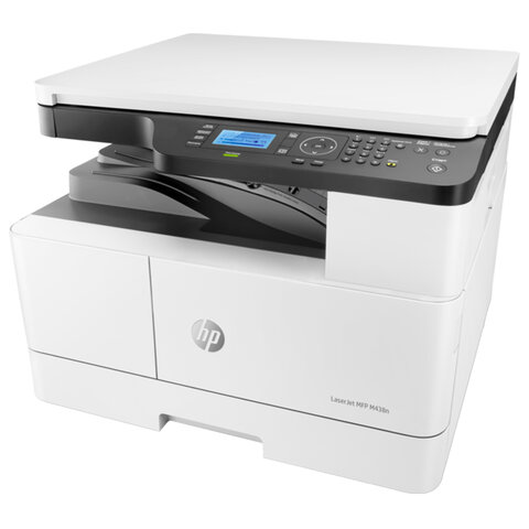 МФУ лазерное HP LaserJet M438n "3 в 1", А3, 22 стр./мин., 50000 стр./мес., сетевая карта, 8AF43A