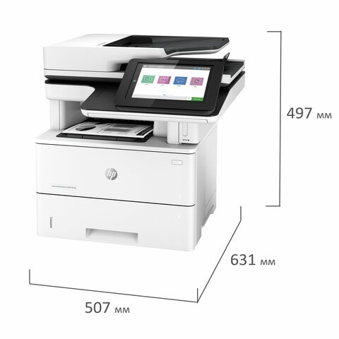 МФУ лазерное HP LaserJet Enterprise M528f "4 в 1", А4, 43 стр./мин., 150 000 стр./мес., ДУПЛЕКС, ДАПД, сетевая карта, 1PV65A