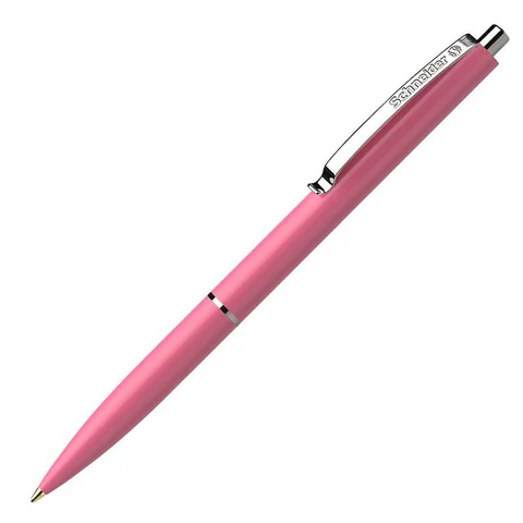 Ручка шариковая автоматическая SCHNEIDER (Германия) "K15 Pastel", СИНЯЯ, пастель ассорти, узел 1 мм, 130840