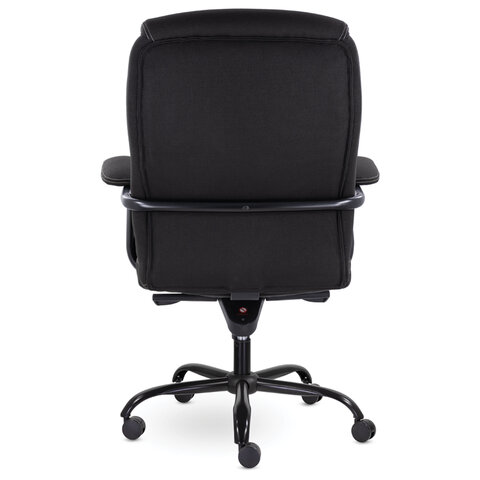 Кресло офисное "Ровер" CH-708, усиленное, НАГРУЗКА до 150 кг, ткань, черное