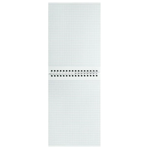 Блокнот А5, 146х205 мм, 60 л., гребень, картон, жесткая подложка, клетка, BRAUBERG, "Классика", 129812