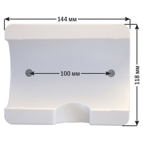 Фен для волос настенный KSITEX F-2000W JET, 2000 Вт, пластик 2 скорости, 2 температурных режима, белый