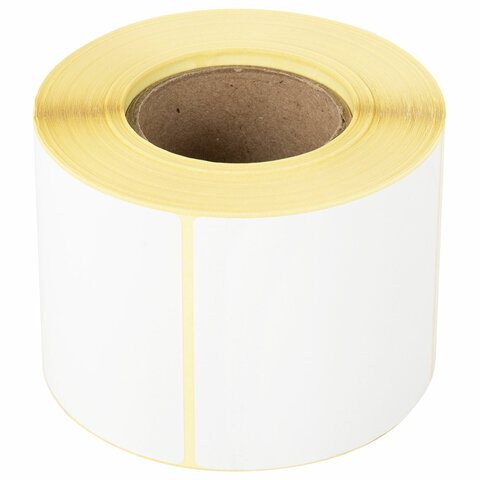 Этикетка ТермоЭко (58х60 мм), 500 этикеток в ролике, КОМПЛЕКТ 8 шт., светостойкость до 2 месяцев, 880963