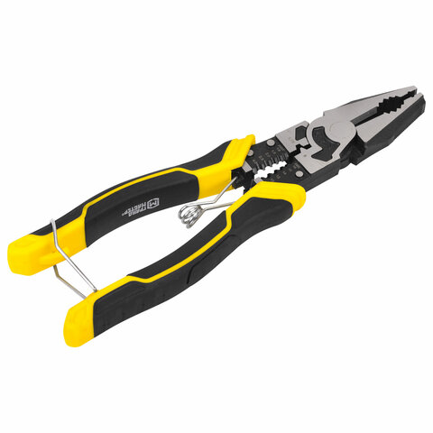 Плоскогубцы многофункциональные 14 в 1, 217 мм, CR-V - хромванадиевая сталь, ГРАНДМАСТЕР, PL-217, 671255