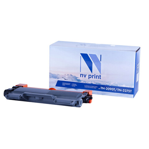 Картридж лазерный NV PRINT (NV-TN2090/TN2275) для BROTHER HL-2132R/2240/2250, ресурс 2500 страниц, NVTN2090/TN2275