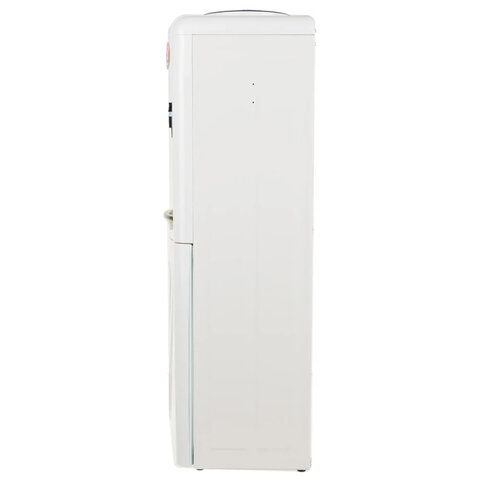 Водораздатчик-кулер БЕЗ НАГРЕВА И ОХЛАЖДЕНИЯ, AQUA WORK 0.7-LWR, напольный, шкаф, 2 крана, белый, 23211