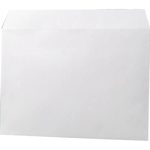 Конверты С4 (229х324 мм), клей, 90 г/м2, КОМПЛЕКТ 250 шт., внутренняя запечатка, 71205, 53855