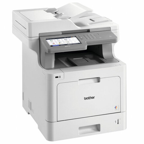МФУ лазерное ЦВЕТНОЕ BROTHER MFC-L9570CDW "4 в 1" А4, 31 стр./мин, 80000 стр./мес, ДУПЛЕКС, Wi-Fi, АПД, сетевая карта