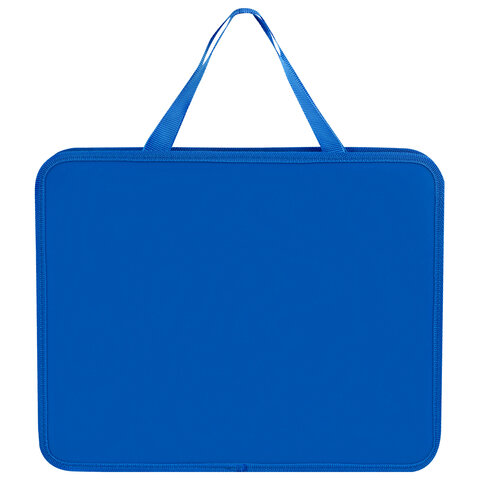 Папка на молнии с ручками ПИФАГОР А4, 1 отделение, пластик, 75 мм, однотонная, ассорти, 273769