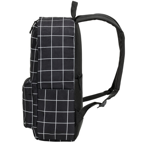Рюкзак HEIKKI POSITIVE (ХЕЙКИ) универсальный, карман-антивор, "Checkered", 42х28х14 см, 272547