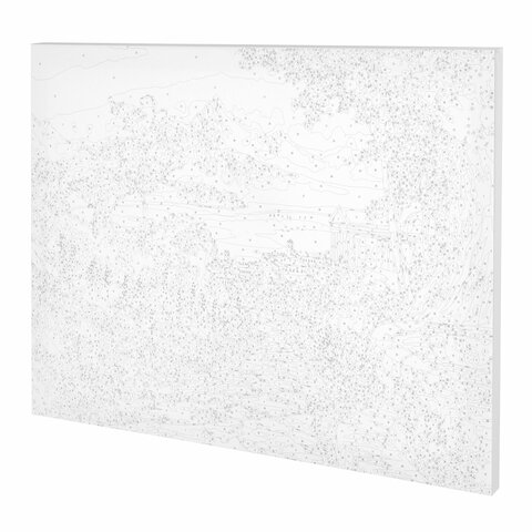 Картина по номерам 40x50 см, ОСТРОВ СОКРОВИЩ "Город у моря", на подрамнике, акрил, кисти, 663271